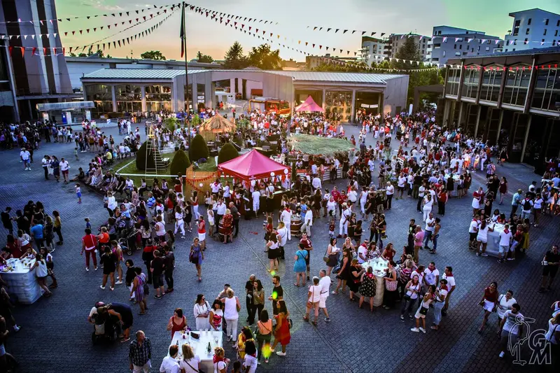 Soirée événementielle urbaine — réalisation O’com, agence de communication à Strasbourg